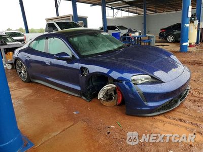 Czwarte zdjęcie samochodu z boku: 2021 PORSCHE TAYCAN 4S VIN:WP0AB2Y18MSA43506 - miniatura