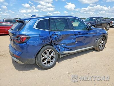 Trzecie zdjęcie samochodu z tyłu: 2024 BMW X3 SDRIVE30I VIN:5UX43DP0XR9T60275 - miniatura