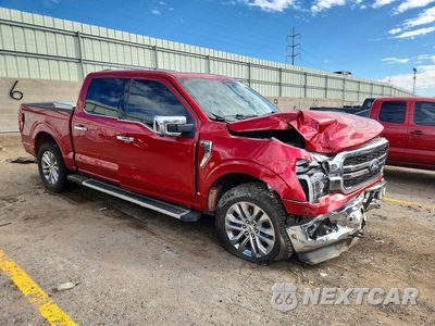Czwarte zdjęcie samochodu z boku: 2025 FORD F150 LARIAT VIN:1FTFW5L88SFC20378 - miniatura