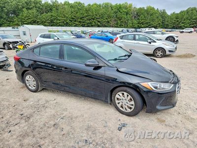 Czwarte zdjęcie samochodu z boku: 2018 HYUNDAI ELANTRA SE VIN:5NPD74LF0JH368493 - miniatura