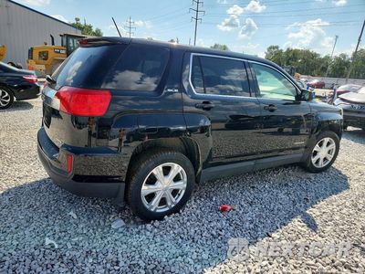 Trzecie zdjęcie samochodu z tyłu: 2017 GMC TERRAIN SLE VIN:2GKFLSEK0H6261594 - miniatura
