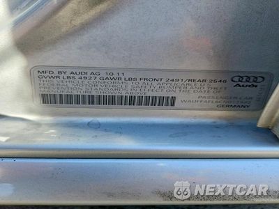 Zdjęcie 12 z 12 samochodu: 2012 AUDI A4 PREMIUM PLUS VIN:WAUFFAFL6CN012982 - miniatura