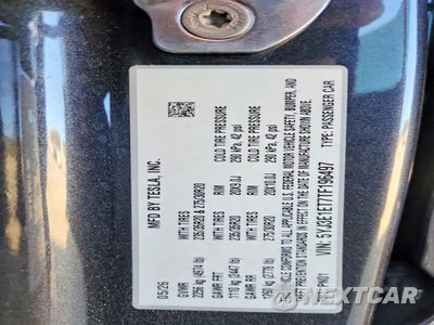 Zdjęcie 12 z 12 samochodu: 2026 TESLA MODEL 3 VIN:5YJ3E1ET7TF196497 - miniatura