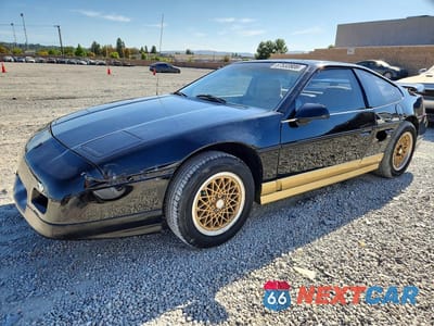 1988 PONTIAC FIERO GT 1G2PG119XJP200412 - główne zdjęcie licytacji z USA - miniatura