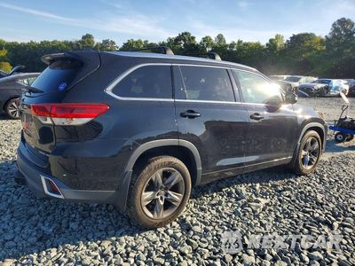 Trzecie zdjęcie samochodu z tyłu: 2017 TOYOTA HIGHLANDER LIMITED PLATINUM VIN:5TDDZRFH0HS358183 - miniatura