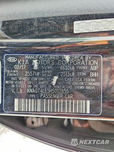 Zdjęcie 12 z 12 samochodu: 2017 KIA OPTIMA HYBRID VIN:KNAGT4LE5H5012855 - miniatura