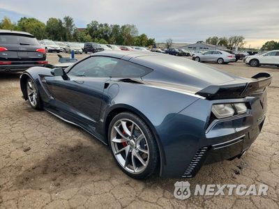 Drugie zdjęcie samochodu z przodu: 2019 CHEVROLET CORVETTE Z06 3LZ VIN:1G1YT2D65K5605831 - miniatura