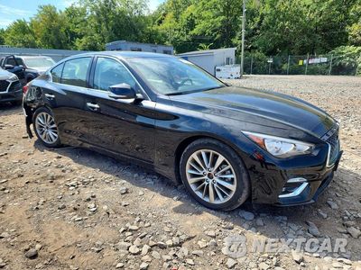 Czwarte zdjęcie samochodu z boku: 2024 INFINITI Q50 LUXE VIN:JN1EV7BR6RM632277 - miniatura