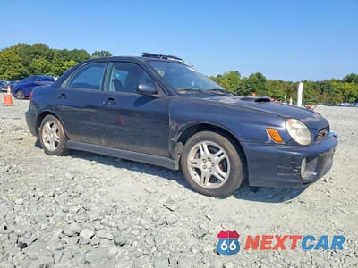 Czwarte zdjęcie samochodu z boku: 2002 SUBARU IMPREZA WRX VIN:JF1GD29672G521772 - miniatura