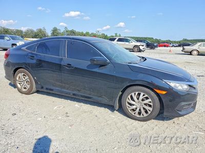 Czwarte zdjęcie samochodu z boku: 2017 HONDA CIVIC LX VIN:19XFC2F57HE023911 - miniatura
