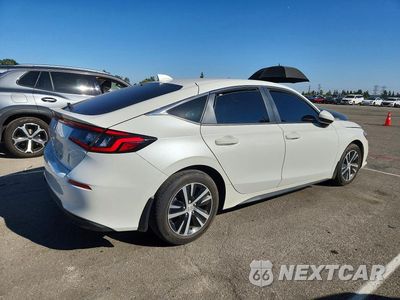 Trzecie zdjęcie samochodu z tyłu: 2023 HONDA CIVIC LX VIN:19XFL2H53PE011749 - miniatura