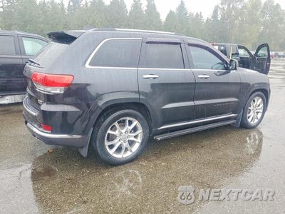 Trzecie zdjęcie samochodu z tyłu: 2015 JEEP GRAND CHEROKEE SUMMIT VIN:1C4RJFJG4FC910986 - miniatura