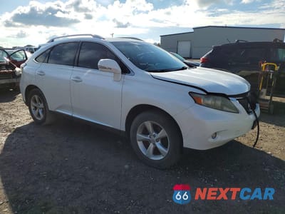 Czwarte zdjęcie samochodu z boku: 2010 LEXUS RX 350 VIN:2T2BK1BA5AC022383 - miniatura