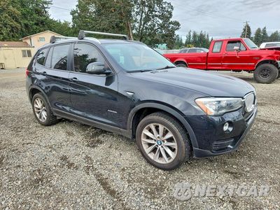 Czwarte zdjęcie samochodu z boku: 2015 BMW X3 XDRIVE28I VIN:5UXWX9C58F0D57552 - miniatura