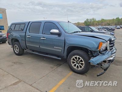 Czwarte zdjęcie samochodu z boku: 2012 GMC SIERRA K1500 SLE VIN:3GTP2VE75CG304792 - miniatura