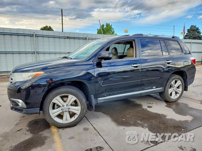 2012 TOYOTA HIGHLANDER LIMITED 5TDDK3EH6CS130197 - główne zdjęcie licytacji z USA - miniatura