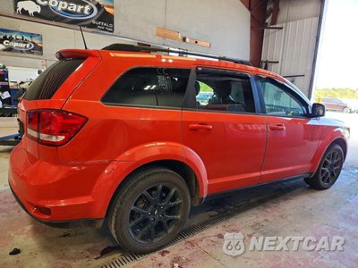 Trzecie zdjęcie samochodu z tyłu: 2019 DODGE JOURNEY SE VIN:3C4PDDBG1KT752123 - miniatura