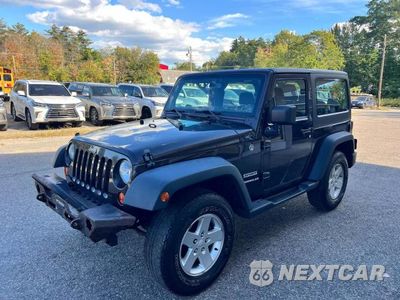 Drugie zdjęcie samochodu z przodu: 2013 JEEP WRANGLER SPORT VIN:1C4AJWAGXDL682177 - miniatura