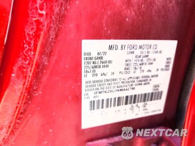 Zdjęcie 13 z 13 samochodu: 2022 FORD MUSTANG MACH-E CALIFORNIA ROUTE 1 VIN:3FMTK2SU3NMA42780 - miniatura