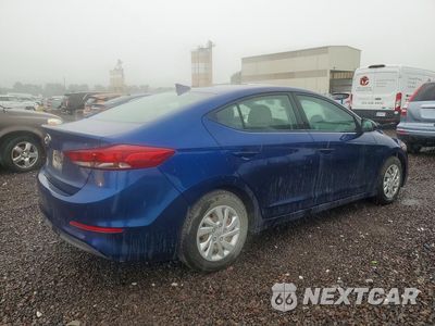 Trzecie zdjęcie samochodu z tyłu: 2017 HYUNDAI ELANTRA SE VIN:5NPD74LF1HH101292 - miniatura