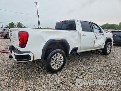 Trzecie zdjęcie samochodu z tyłu: 2021 GMC SIERRA K2500 DENALI VIN:1GT49RE78MF153746 - miniatura