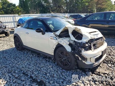 Czwarte zdjęcie samochodu z boku: 2013 MINI COOPER COUPE S VIN:WMWSX3C54DT409018 - miniatura