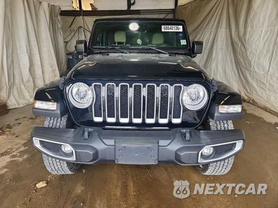 Piąte zdjęcie samochodu w środku: 2022 JEEP WRANGLER UNLIMITED SAHARA VIN:1C4HJXEN2NW112283 - miniatura