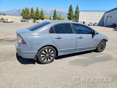 Trzecie zdjęcie samochodu z tyłu: 2010 HONDA CIVIC LX VIN:2HGFA1F53AH528002 - miniatura
