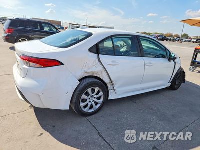Trzecie zdjęcie samochodu z tyłu: 2020 TOYOTA COROLLA LE VIN:5YFEPRAE8LP119845 - miniatura