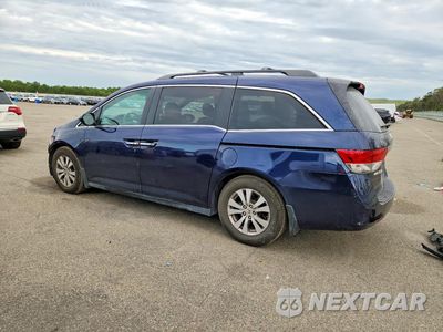 Drugie zdjęcie samochodu z przodu: 2014 HONDA ODYSSEY EXL VIN:5FNRL5H69EB002097 - miniatura