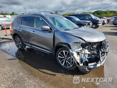 Czwarte zdjęcie samochodu z boku: 2019 NISSAN ROGUE SL VIN:5N1AT2MV6KC747614 - miniatura
