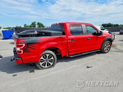 Trzecie zdjęcie samochodu z tyłu: 2019 FORD F150 SUPERCREW VIN:1FTEW1CP5KFD27707 - miniatura
