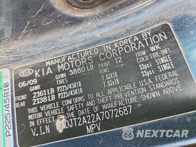 Zdjęcie 12 z 12 samochodu: 2010 KIA SOUL + VIN:KNDJT2A22A7072687 - miniatura
