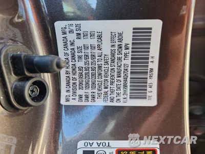 Zdjęcie 13 z 13 samochodu: 2016 HONDA CR-V SE VIN:2HKRM4H44GH704127 - miniatura