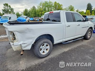Trzecie zdjęcie samochodu z tyłu: 2012 DODGE RAM 1500 SLT VIN:1C6RD7GT8CS324611 - miniatura