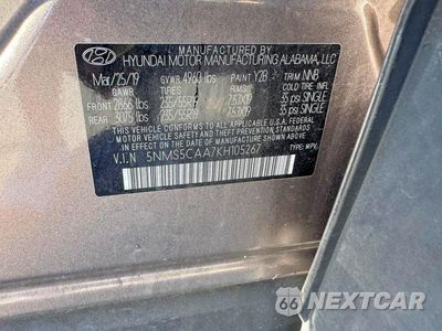 Zdjęcie 14 z 14 samochodu: 2019 HYUNDAI SANTA FE ULTIMATE 2.0T VIN:5NMS5CAA7KH105267 - miniatura