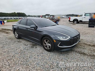 Czwarte zdjęcie samochodu z boku: 2021 HYUNDAI SONATA SE VIN:5NPEG4JA2MH129284 - miniatura