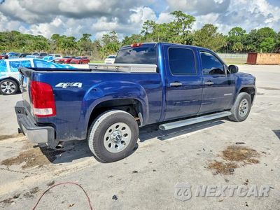 Trzecie zdjęcie samochodu z tyłu: 2011 GMC SIERRA K1500 SL VIN:3GTP2UEA0BG113561 - miniatura