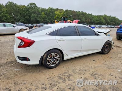 Trzecie zdjęcie samochodu z tyłu: 2016 HONDA CIVIC LX VIN:19XFC2F58GE034088 - miniatura