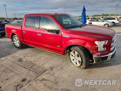 Czwarte zdjęcie samochodu z boku: 2016 FORD F150 SUPERCREW VIN:1FTEW1CG4GFB25559 - miniatura