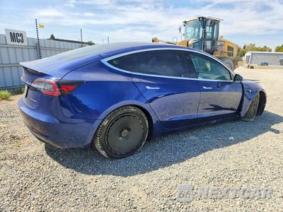 Trzecie zdjęcie samochodu z tyłu: 2020 TESLA MODEL 3 VIN:5YJ3E1EB5LF640631 - miniatura
