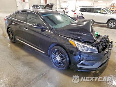 Czwarte zdjęcie samochodu z boku: 2017 HYUNDAI SONATA SPORT VIN:5NPE34AF5HH558304 - miniatura