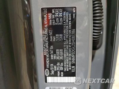 Zdjęcie 13 z 13 samochodu: 2025 HYUNDAI SANTA FE XRT VIN:5NMP3DGL2SH087786 - miniatura