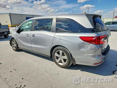 Drugie zdjęcie samochodu z przodu: 2019 HONDA ODYSSEY EXL VIN:5FNRL6H70KB044703 - miniatura