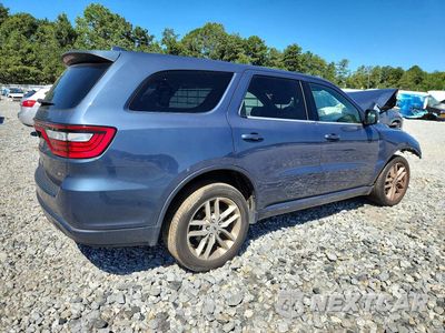 Trzecie zdjęcie samochodu z tyłu: 2021 DODGE DURANGO GT VIN:1C4RDJDG3MC557921 - miniatura