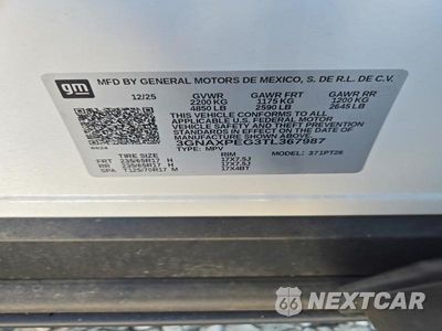 Zdjęcie 14 z 14 samochodu: 2026 CHEVROLET EQUINOX LT VIN:3GNAXPEG3TL367987 - miniatura