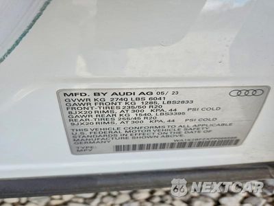 Zdjęcie 12 z 12 samochodu: 2023 AUDI Q4 E-TRON PREMIUM VIN:WA1K2BFZXPP065566 - miniatura