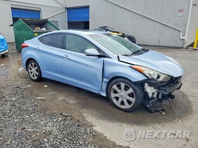 Czwarte zdjęcie samochodu z boku: 2011 HYUNDAI ELANTRA LIMITED VIN:KMHDH4AE7BU158466 - miniatura