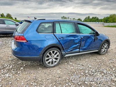 Trzecie zdjęcie samochodu z tyłu: 2019 VOLKSWAGEN GOLF ALLTRACK S VIN:3VWH17AU9KM511231 - miniatura