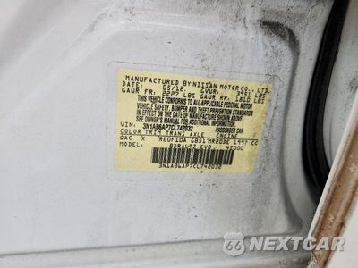 Zdjęcie 12 z 12 samochodu: 2012 NISSAN SENTRA 2.0 VIN:3N1AB6AP7CL742032 - miniatura